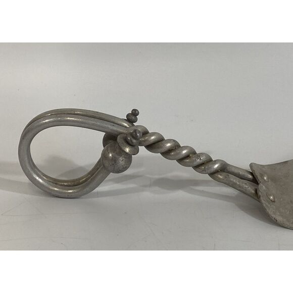 B.W. Buenilum Aluminum Serving Spatula Pie Cake Server Twisted Art Deco - Picture 2 of 9